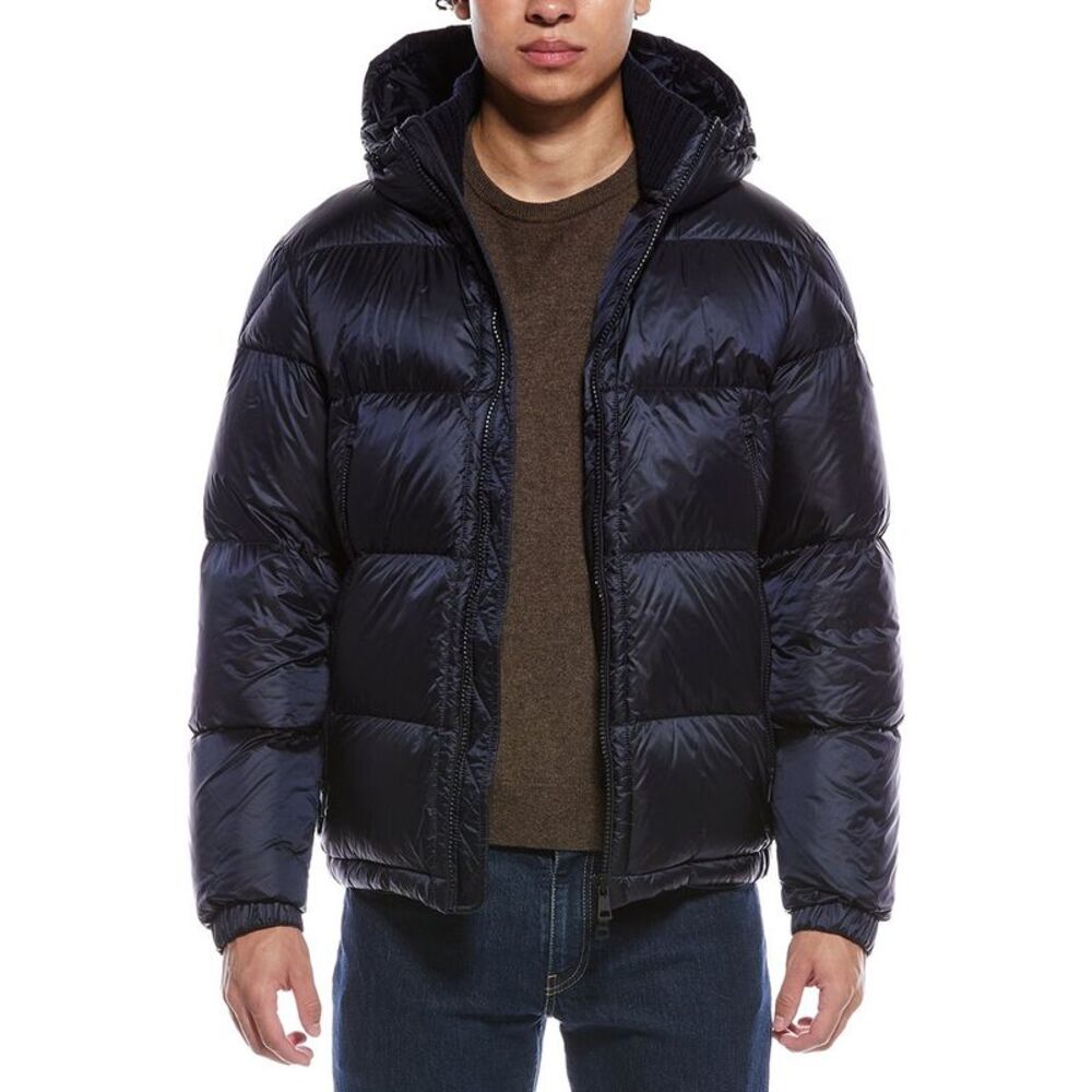 Moncler Mens Down Puffer Jacket, Blue